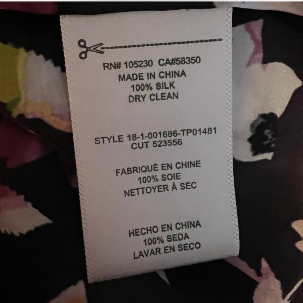 Equipment Silk Floral Blouse 💐 - Picture 5 of 5